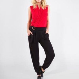 Les Lunes Black Deuville Pants